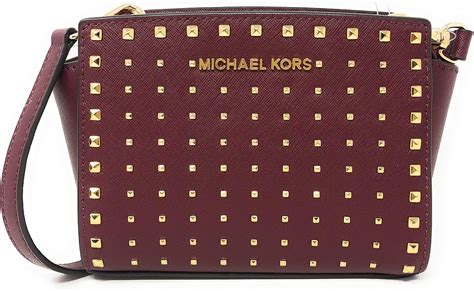 selma crossbody michael kors|Michael Kors Women's Selma Stud Mini Crossbody Bag No Size .